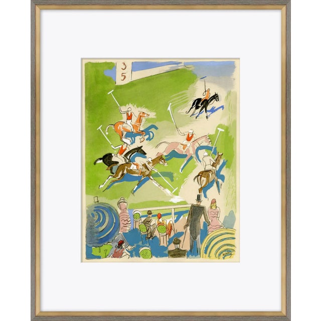 Illustration Sports & Activities: Horse Racing, Framed Art Print For Sale - Image 3 of 3
