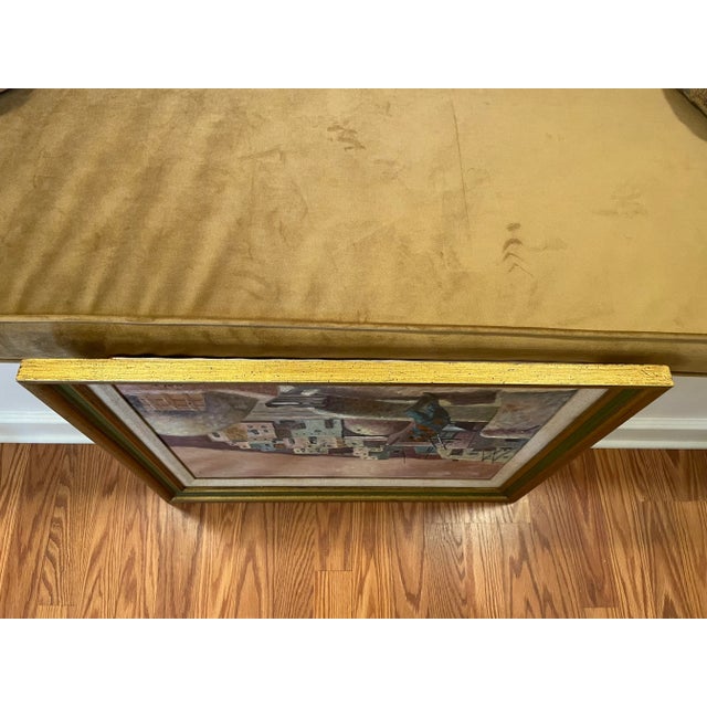 American Southwest Landscape Impressionist Framed Original Painting For Sale - Image 9 of 12