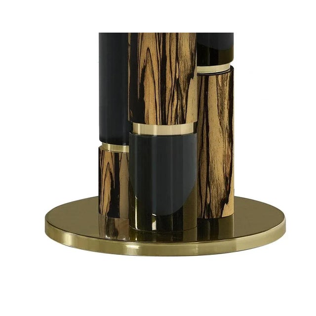 Not Yet Made - Made To Order Royal Ebony Dining Table by Memoir Essence For Sale - Image 5 of 7