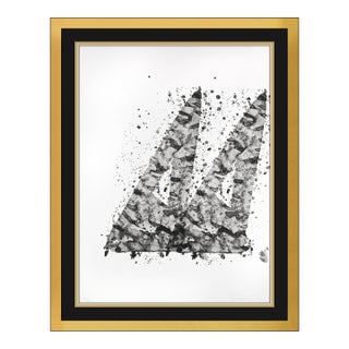 Late 20th Century Untitled (sf.212; l.204) Black Lithograph Sam Francis For Sale