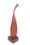 Wood Organic Mid Century Wood Sculpture Marked Dinero For Sale - Image 7 of 9