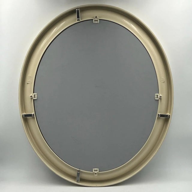 Bakelite Wall Mirror in Carrara and Matta America, 1970s For Sale - Image 4 of 11