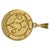 Late 20th Century 14k Gold and Diamond Leo Zodiac Constellation Pendant, Vintage Canadian For Sale - Image 5 of 9