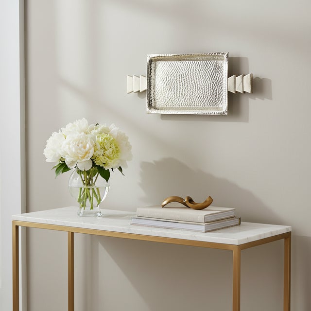 Calder Silver Tray Wall Decor For Sale - Image 11 of 11