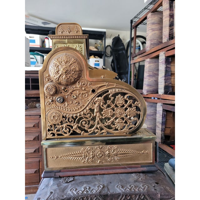 Antique NCR Cash Register - Circa 1911 For Sale - Image 9 of 9