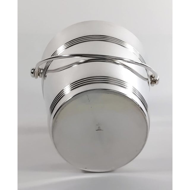 Christofle 1950s Christofle "Biarritz" Model Ice Bucket and Champagne Cooler For Sale - Image 4 of 9