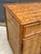 1980s Faux Bamboo and Herringbone Cane Nightstands - A Pair For Sale - Image 11 of 12