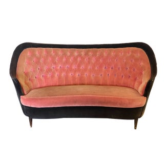 Sofa in the style of Gio Ponti, 1950s For Sale