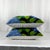 Schumacher Hydrangea Paul Poiret Attributed to Schumacher 20”x20” Feather/Down Pillows - A Pair For Sale - Image 4 of 5