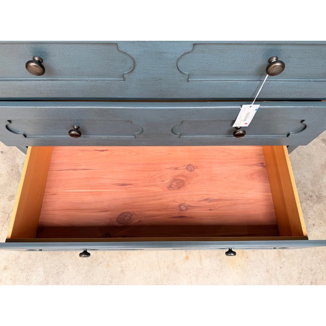 Early 21st Century Universal Furniture Denim Wood 3 Drawer Chest(s) For Sale - Image 5 of 12