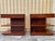 Modern A Pair of Walnut Nightstands by Ralph Lauren Modern Hollywood Home Collection For Sale - Image 3 of 17