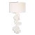 Remnant White Marble Table Lamp For Sale