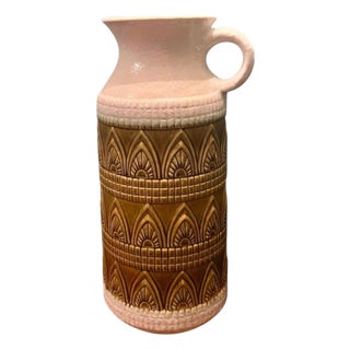 Large Mid-Century Modern Floor Vase from the Ü-Keramik Übelacker, 1960s For Sale