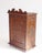 Small Antique Dutch Art Nouveau Folk Art Carved Wood Apothecary Cabinet, 1920s For Sale - Image 3 of 9