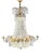 Antique Crystal Prism Chandelier, 1890 For Sale