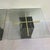 A Pair of Vintage Artedi Black Marquina Marble Glass Side Tables For Sale - Image 9 of 10