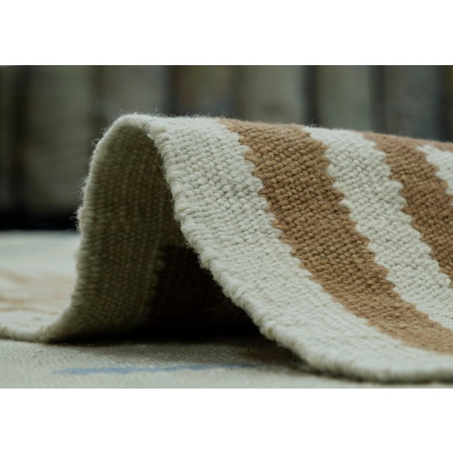 Gray Turkish Kilim Oriental Handmade Flatweave 18'4" x 19'3" #18014 For Sale - Image 8 of 8
