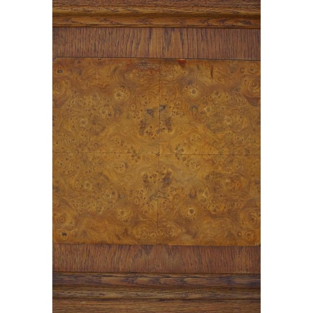 Danish Modern Sclulptural Cabinet in Oak and Burl Wood Veneer, 1950s For Sale - Image 11 of 18