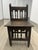 Italian Renaissance carved walnut side chair, cataloged as 17th century. Measuring 32” H × 18” W × 13” D, this petite...