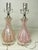 Glass Pair of Murano Art Glass Lamps For Sale - Image 7 of 14