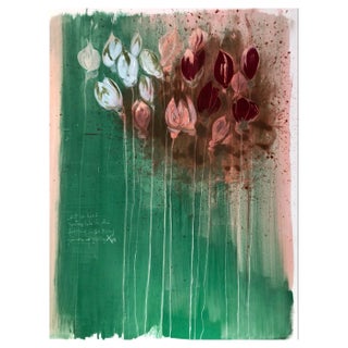 Claudie Baran, Art Is Dead, Nature Takes Over, 2022, Tempera on Canvas For Sale