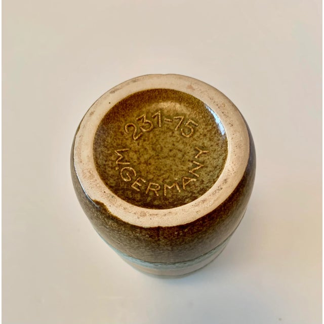 Scheurich Keramik MCM 1970s Scheurich Keramik Vase For Sale - Image 4 of 5