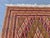 High Quality Gold Mushwani Hand-Woven Kilim Rug - 6'2" X 4'9" For Sale - Image 9 of 12