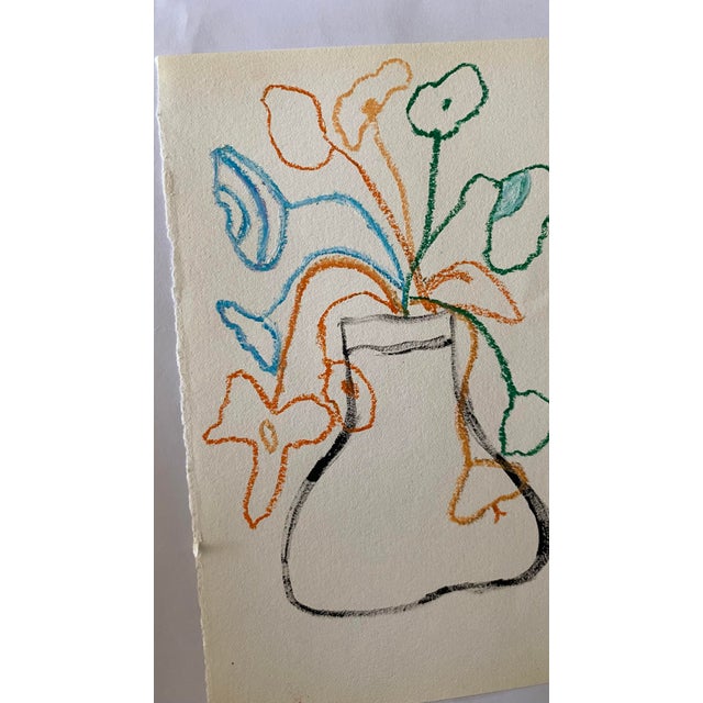 Flowers always lighten up our mood. They deliver joy and calmness instantly. I created a series of 11 oil pastel drawings...