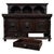 An outstanding and highly impressive 19th-century Victorian oak sideboard, distinguished by its extensive carved...