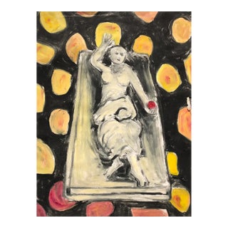 1990s Adrienne Anderson Postmodern Painting For Sale