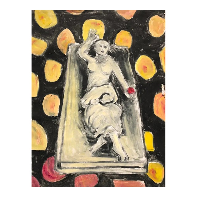 1990s Adrienne Anderson Postmodern Painting For Sale