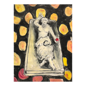 1990s Adrienne Anderson Postmodern Painting