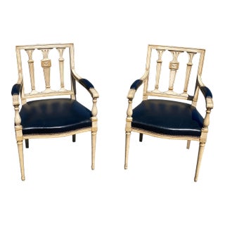 Early 20th Century Antique French Chairs - a Pair For Sale