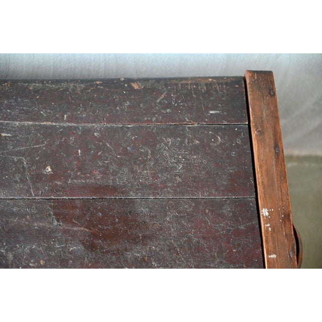 Large Chest in Weathered Wood, 1890s For Sale - Image 18 of 18