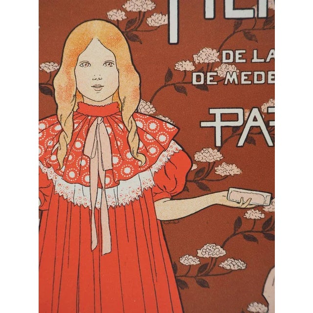 Bernard Boutet de Monvel, Little Girl and Her Toothbrush, 1895, Lithograph For Sale - Image 8 of 9