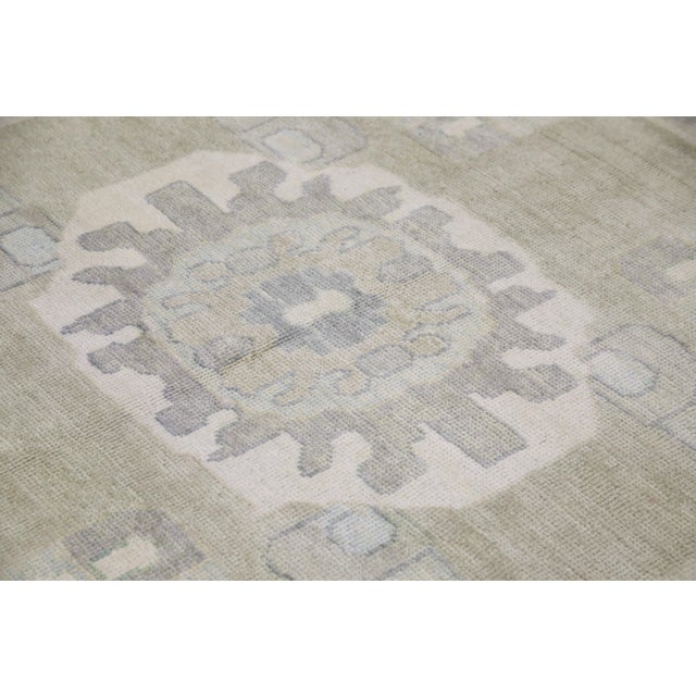 Textile Modern Handmade Turkish Oushak Rug 10'3" X14'2" For Sale - Image 7 of 7
