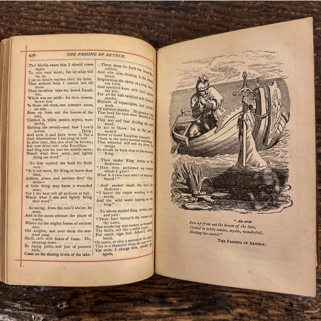 Rare Antique 1830 Poetic Works of Alfred, Lord Tennyson For Sale - Image 9 of 12