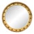 English 19th Century Giltwood Convex Bullseye Mirror For Sale