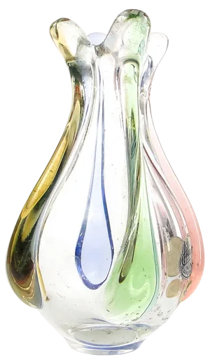 Vase by Hanna Machanovska for Mstisov Glassworks, Czechoslovakia, 1960s