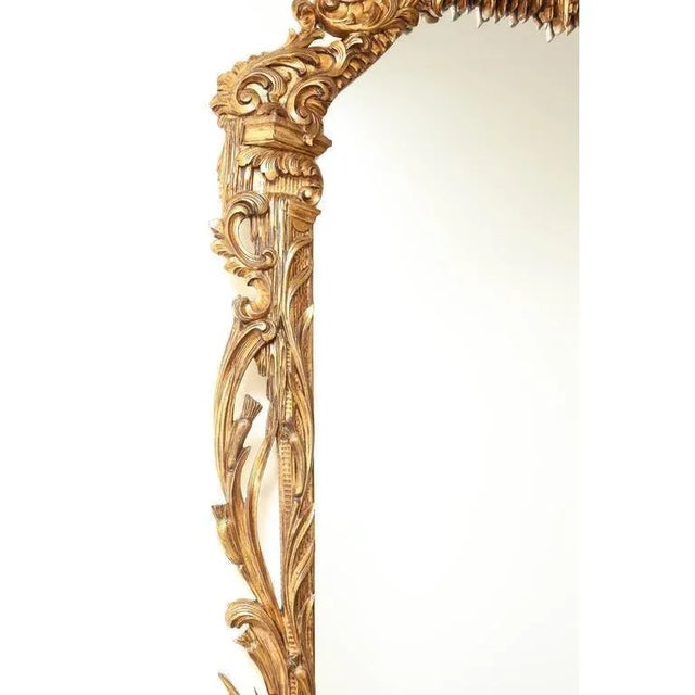 Traditional Extra-Large 1940s George III Giltwood Mirror For Sale - Image 3 of 6