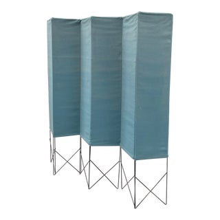 Mid Century Modern Folding Screen For Sale