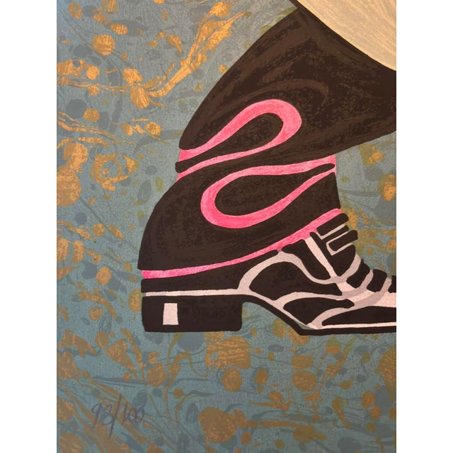Juarez Machado Signed Limited Edition Serigraph – Champagne Affair For Sale - Image 4 of 4