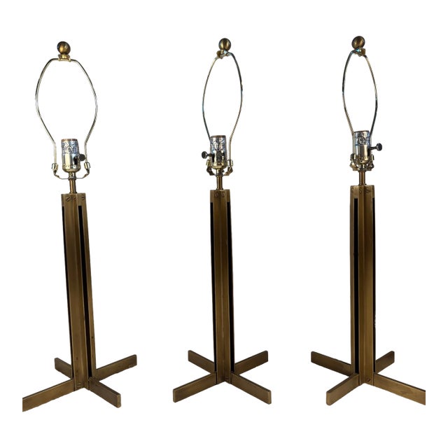 1990s Trio of Arteriors Lamps - Set of 3 For Sale