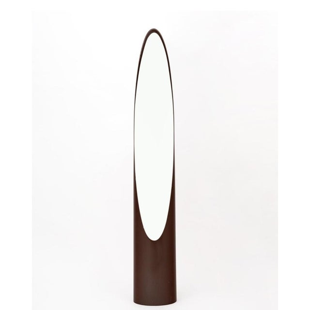 Glass Space Age Nail Mirror, 1970s For Sale - Image 7 of 12
