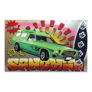 Modern Graffiti Pop Art by Dennis Ropar (Australia B. 1971) Signed For Sale