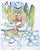 Nude Cowboy and His Guitar - Figurative Abstract on Paper A bright abstract figurative painting by Marc Foster Grant...
