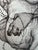 Original 2009 Ekundayo Pop Surrealism Pen Ink Grace Graphite Fish Drawing Sketch For Sale - Image 11 of 15