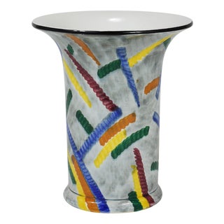 Art Deco Bauhaus Pottery Vase by Eva Zeisel for SMF Schramberg, Germany, 1920s For Sale