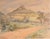 Heinrich Pforr (1880-1970), Hanstein Castle with the village of Rimbach (Thuringia), 1936, watercolor/paperback, approx....
