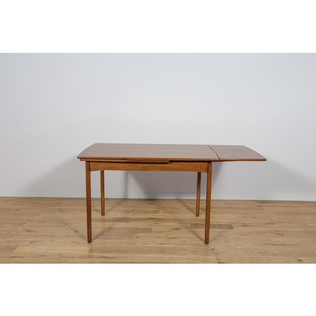 Mid-Century Teak Extendable Dining Table, Denmark, 1960s For Sale - Image 9 of 18